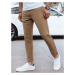 Dstreet UX4266 camel pánske joggery