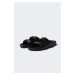 DEFACTO Men's Flat Sole Double Band Eva Slippers