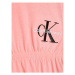 Calvin Klein Jeans Každodenné šaty IG0IG01608 Ružová Regular Fit