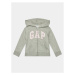 Gap Mikina 259444-02 Sivá Regular Fit