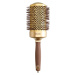 Okrúhla fúkacia kefa na vlasy Olivia Garden Expert Blowout Shine Gold  a  Brown - 65 mm (ID2052)