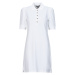 Lauren Ralph Lauren  CHACE-SHORT SLEEVE-CASUAL DRESS  Krátke šaty Biela
