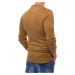 Hnedý pánsky sveter WX1861
