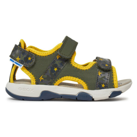 Geox Sandále B Sandal Multy Boy B450FA 014CE C0629 S Kaki