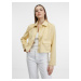 Orsay Women's Yellow Suede Jacket - Women