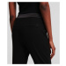 Nohavice Karl Lagerfeld Punto Pants Black