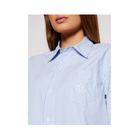 Lauren Ralph Lauren Nočná košeľa I815197 Modrá Regular Fit