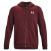 Mikina Under Armour Essential Fleece Fz Hood Chestnut Red