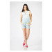 Tommy Hilfiger Overal - Hilfiger Denim Gyniva playsuit n/s modrý