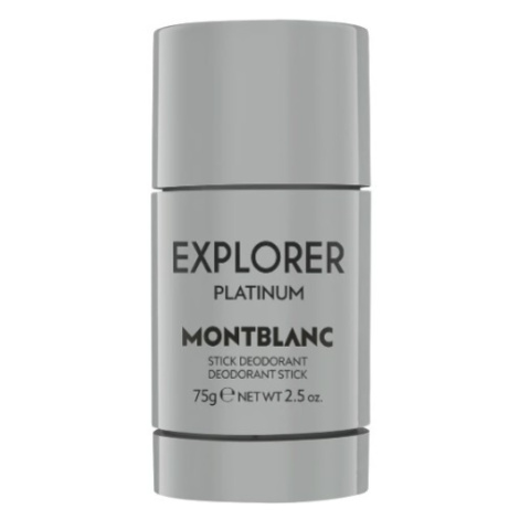 Mont Blanc Explorer Platinum - tuhý deodorant 75 g