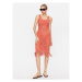 Seafolly Plážové šaty Marrakesh 54848-CU Oranžová Slim Fit