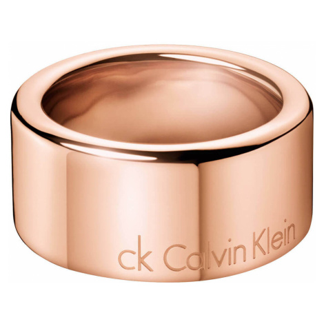Calvin Klein Bronzový prsteň Hook Large KJ06PR10020 49 mm