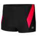 AQUA SPEED Plavecké šortky Logan Black/Red Pattern 16