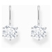 Thomas Sabo H2287-051-14 Silver dangle earrings with white cubic zirconia