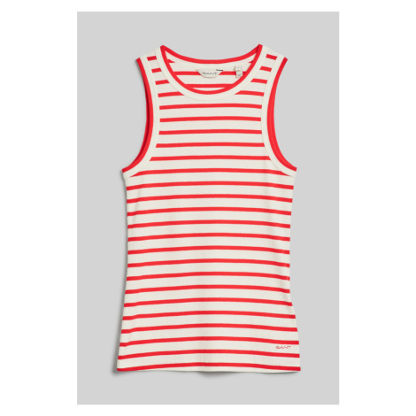 TRIČKO GANT STRIPED TANK TOP BRIGHT RED