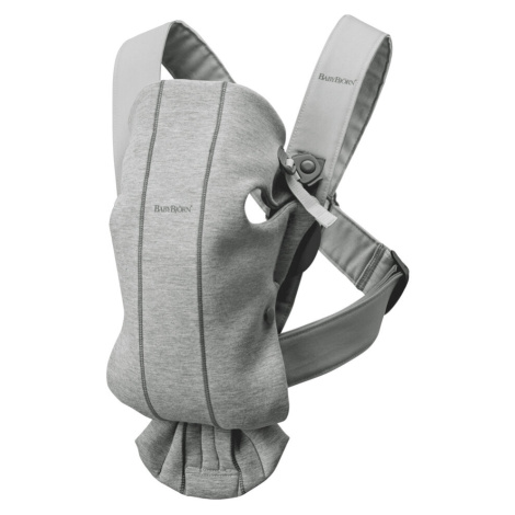 BABYBJÖRN Nosič Mini, Light Grey 3D Jersey