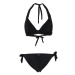 AQUOS LOTY Dámske dvojdielne plavky, čierna, veľkosť