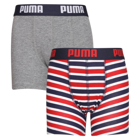 2PACK chlapčenské boxerky Puma viacfarebné (701219334 001)