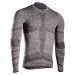 Pánske termo tričko s dlhým rukávom IRON-IC (fleece) - šedá Farba: Sivá-IRN, Veľkosť: