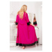 Kalimo Housecoat Sumatra Fuchsia