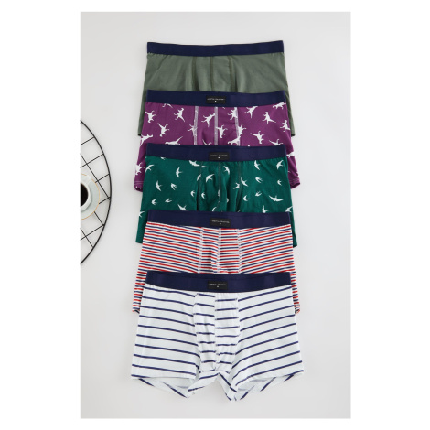 Trendyol 5 Pack Patterned/Plain Pack Boxers