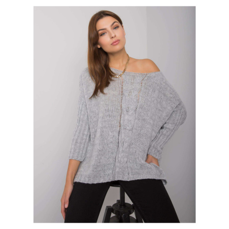 OCH BELLA Grey oversized sweater