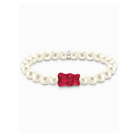 Thomas Sabo A2154-017-10-L15 Goldbears Pearl náramek red 15 cm