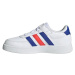 Chlapčenská rekreačná obuv ADIDAS Breaknet 2.0 K cloud white lucid blue bright red