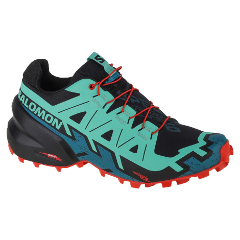 ČIERNO-MINTOVÉ TRAILOVÉ TOPÁNKY SALOMON SPEEDCROSS 6 W 471161