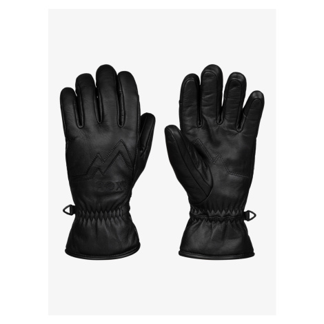 Dám. lyžiarske rukavice ROXY Eaststorm Leather Farba: čierna