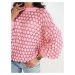 Women's oversize sweater BUGGER pink Dstreet