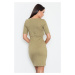 Figl Woman's Dress M446 Olive