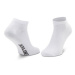 Jack&Jones Súprava 5 párov členkových pánskych ponožiek Jacdongo Socks 5 Pack Noos 12120278 Biel