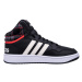 Pánska rekreačná obuv ADIDAS Hoops 3.0 Mid core black cloud white grey two