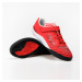 Detská futsalová obuv Ginka 500 červeno-čierna