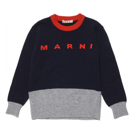 Sveter Marni Mk22U Maglia Blue