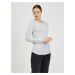 Light gray women's ribbed sweater ORSAY - Ladies