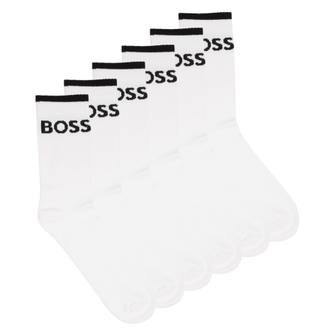 BOSS  6P QS Stripe CC  Ponožky Biela Hugo Boss