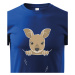 Detské tričko s klokanom - darček pre milovníkov zvierat
