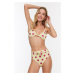 Trendyol Yellow Polka Dot Tie Detailed Bikini Bottom