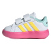 Dievčenská rekreačná obuv ADIDAS Grand Court 2.0 Minnie cloud white spark pulse magenta