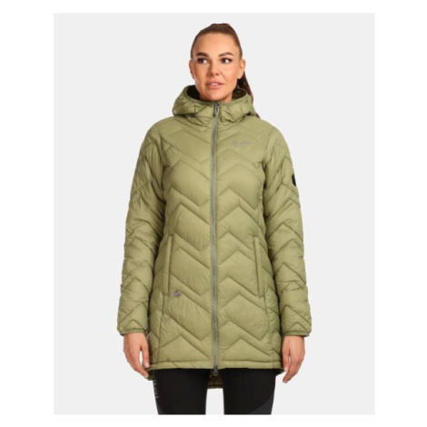 Women's winter coat Kilpi LEILA-W Green