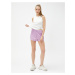 Koton Mini Sports Shorts with Tie Waist