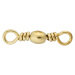 Súdkový obrtlík Swivel Brass SW 10 ks