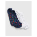 Modré dámske ponožky nízke GAP, 2 páry