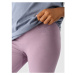 Dievčenské legíny 4F JUNIOR TIGHTS-JWMM00TTIGF178-51S-VIOLET