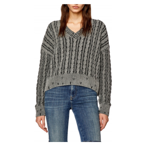 Sveter Diesel M-Oxia Knitwear Frost Gray