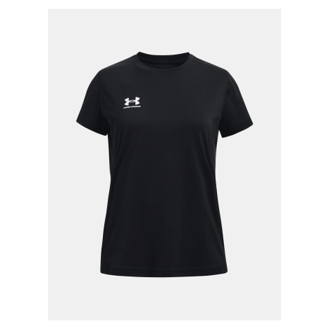 Čierne dievčenské tričko Under Armour UA G's Ch. Train SS-BLK