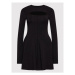 Versace Jeans Couture Každodenné šaty 73HAO907 Čierna Regular Fit