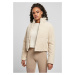 Women's corduroy jacket white sand